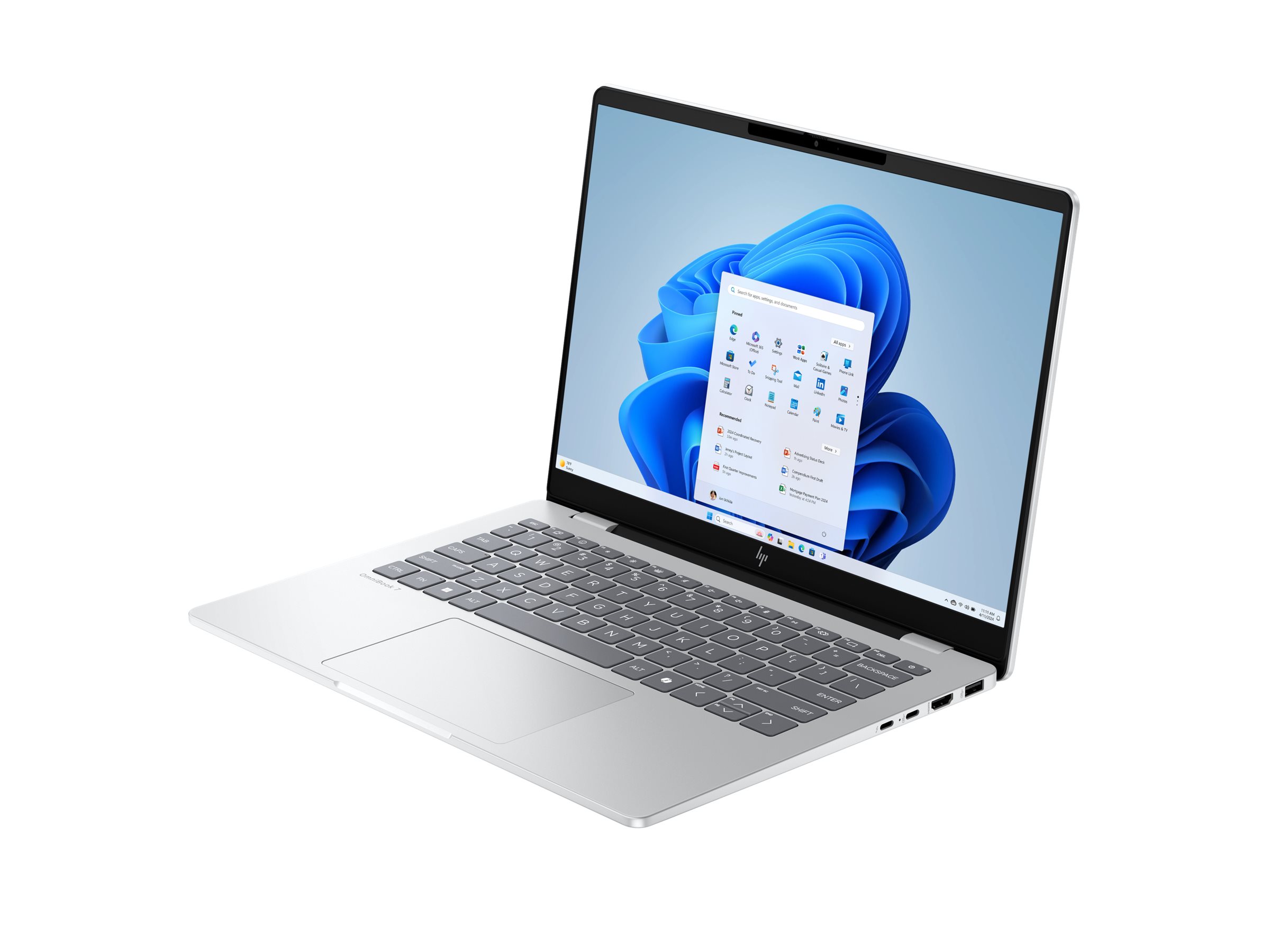 HP OmniBook 7 Laptop 14-fr0475ng - Intel Core Ultra 7 255U / 2 GHz - Win 11 Home - Intel Graphics - 16 GB RAM - 512 GB SSD NVMe - 35.6 cm (14")