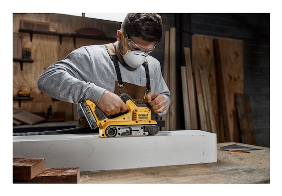 DeWalt DCW220NT Akku-Bandschleifer solo inkl. Koffer, Ansicht 3