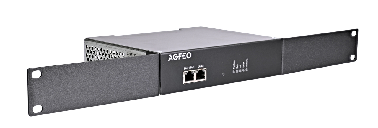 AGFEO ES PURE-IP X IT - 141 mm - 800 g - 40 Benutzer, Ansicht 2