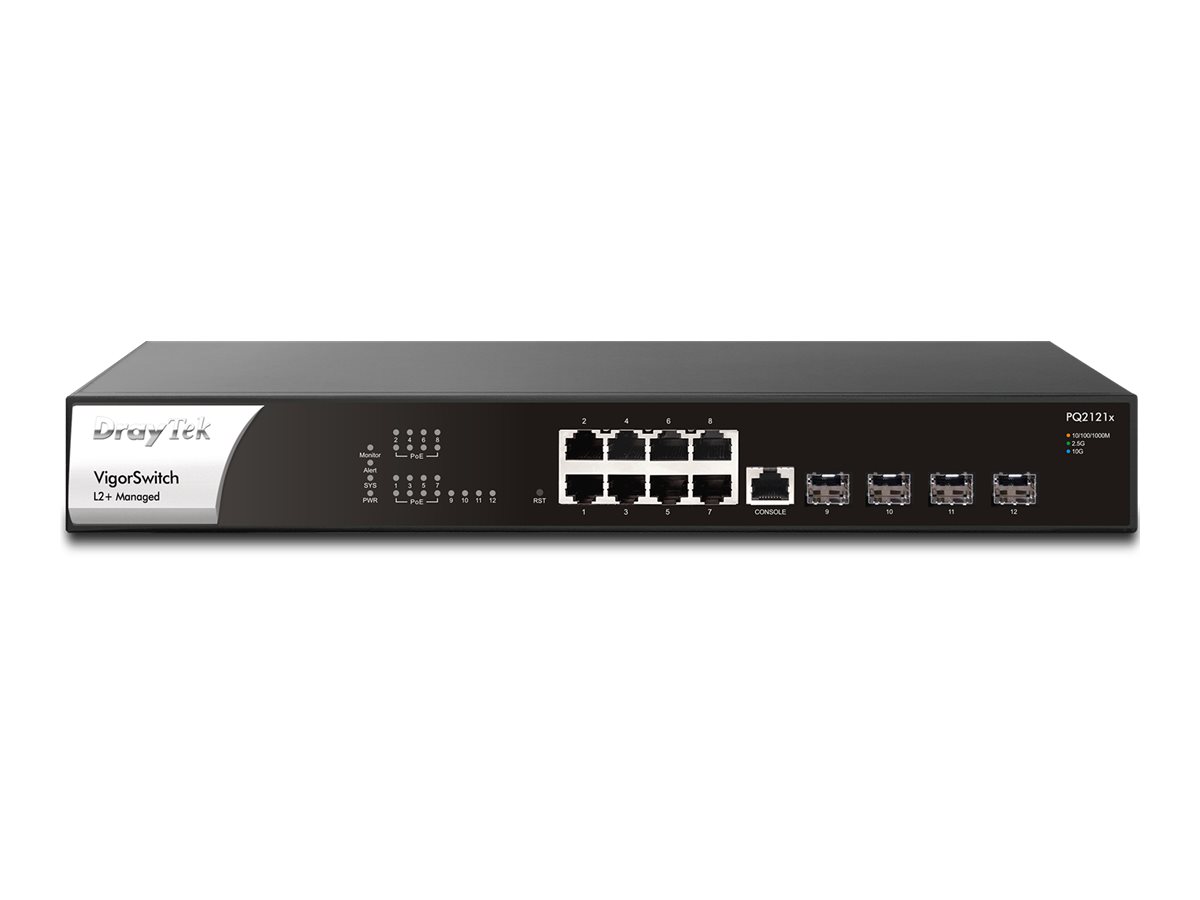 Draytek VigorSwitch Q2121x - Switch - L2+ - managed