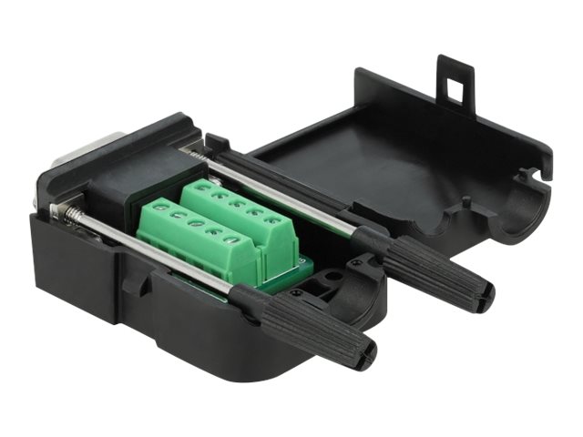 Delock VGA-Adapter - DB-9 (W) zu 10-poliger Anschlussblock, Ansicht 2