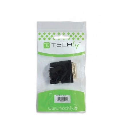 Techly Display-Adapter - HD-15 (VGA) (M) bis DVI-I (W), Ansicht 3