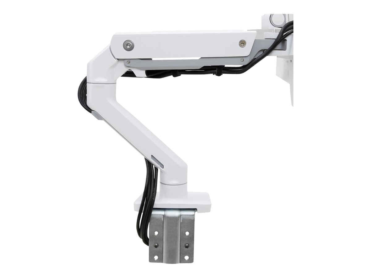Ergotron HX Desk Dual Monitor Arm - Befestigungskit (Griff Gelenkarm Spannbefestigung für Tisch Tischplattenbohrung 2 Drehgelenke Befestigungsteile Scharnier Verlängerungsteil)