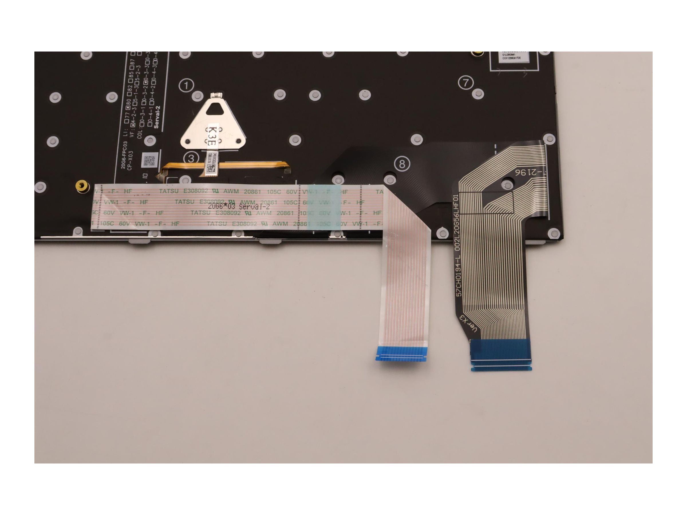 Lenovo 5N21H76890 - Tastatur - Deutsch - Tastatur mit Hintergrundbeleuchtung - Lenovo - ThinkPad X13 Gen 3, Ansicht 3