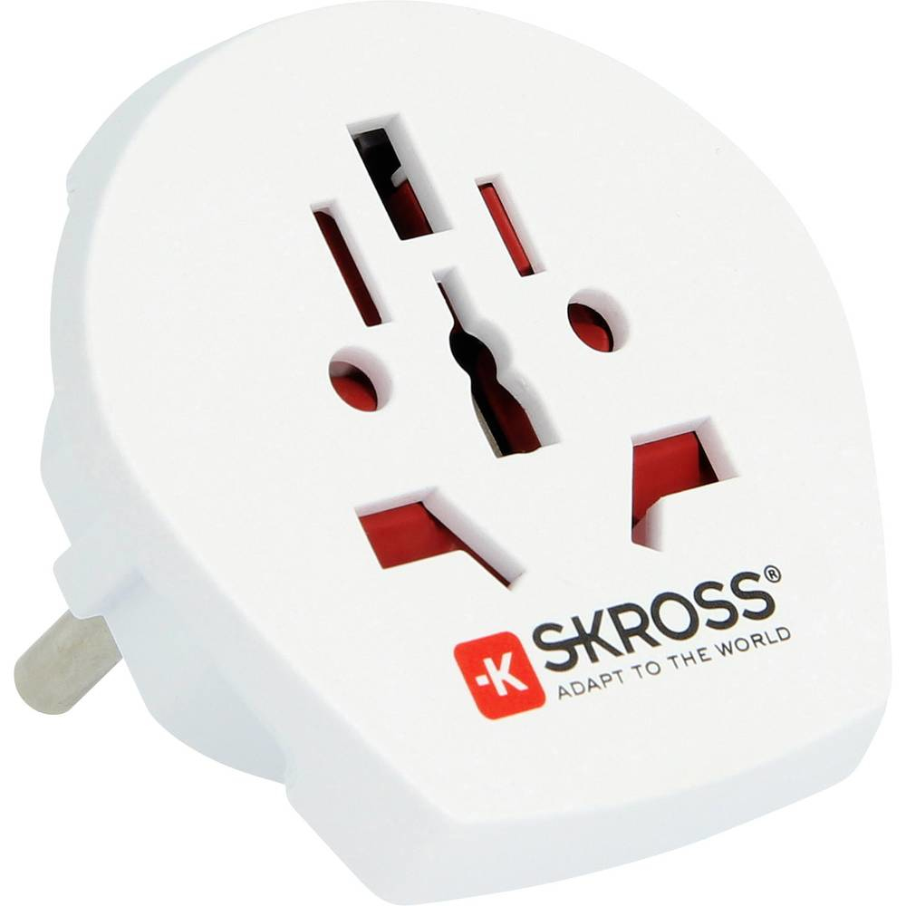 SKROSS Country Adapter World to Europe - Adapter für Power Connector - Typ F (S), Ansicht 2