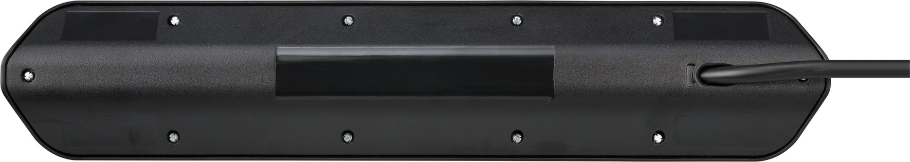 Brennenstuhl 1153590610 - 2 m - 6 AC-Ausgänge - Indoor - Abgewinkelt - IP20 - Schwarz - Silber, Ansicht 3