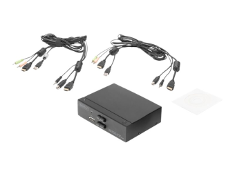 DIGITUS KVM-Switch 2-Port Single-Display 4K HDMI®