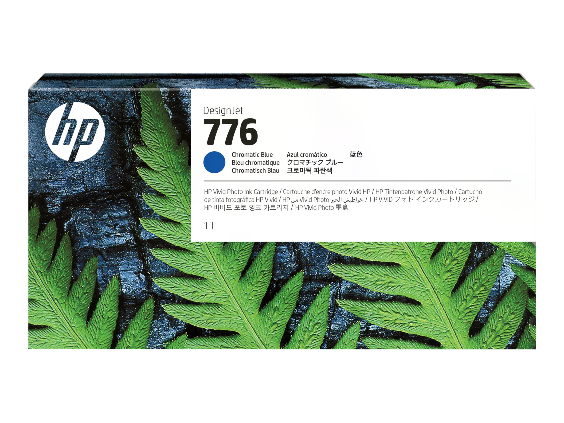 HP 776 - 1 L - mit hoher Kapazität - Chromatic Blue - original - DesignJet