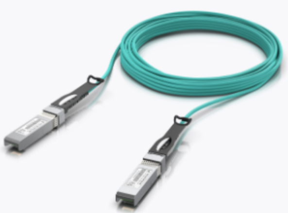 UbiQuiti 25GBase Direktanschlusskabel - SFP28 zu SFP28 - 10 m - 3 mm - Glasfaser - Active Optical Cable (AOC), Ansicht 2