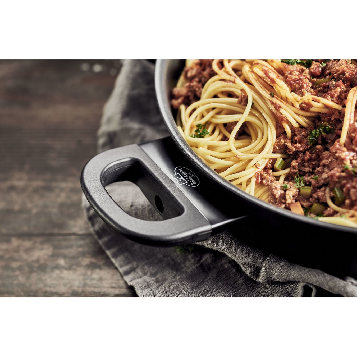 Ballarini 75002-923-0 - Rund - Serving pan - Schwarz - Keravis - Aluminium - Thermo-Punkt, Ansicht 3