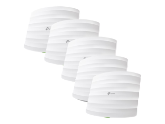 TP-LINK Omada EAP245 V3 - Accesspoint - 2 Anschlüsse - Wi-Fi 5 - 2.4 GHz 5 GHz - Cloud-verwaltet - Wand-  Deckenmontage (Packung mit 5)