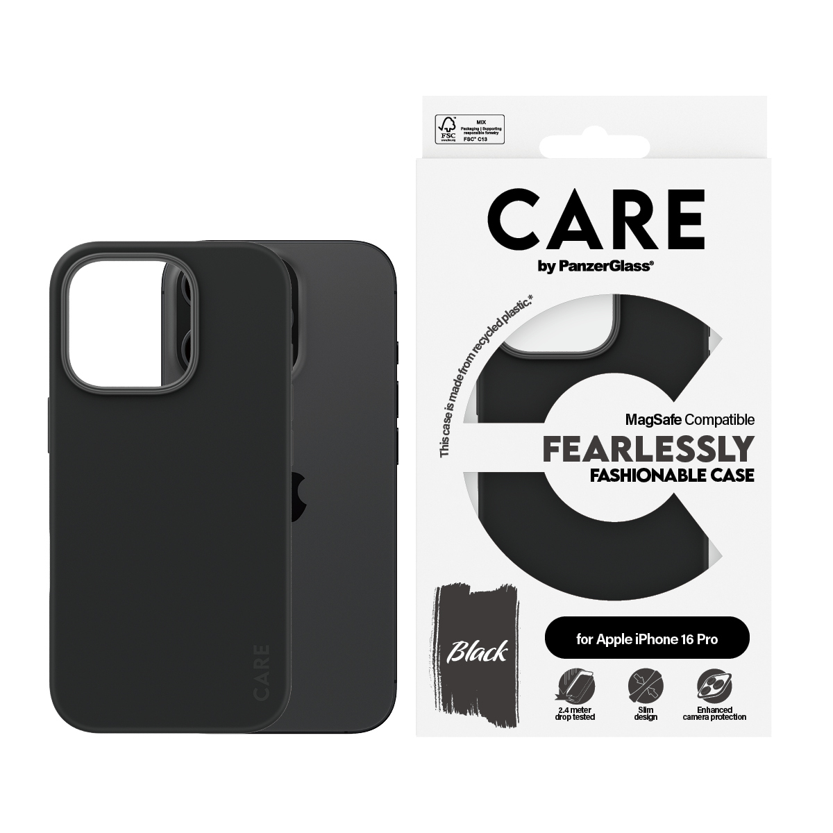 PanzerGlass CARE by PanzerGlass - Hintere Abdeckung für Mobiltelefon - kompatibel mit MagSafe, Ansicht 4