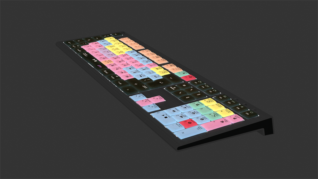 Logickeyboard Avid Pro Tools ASTRA 2 - Tastatur - TL: UK, QWERTY, Ansicht 4
