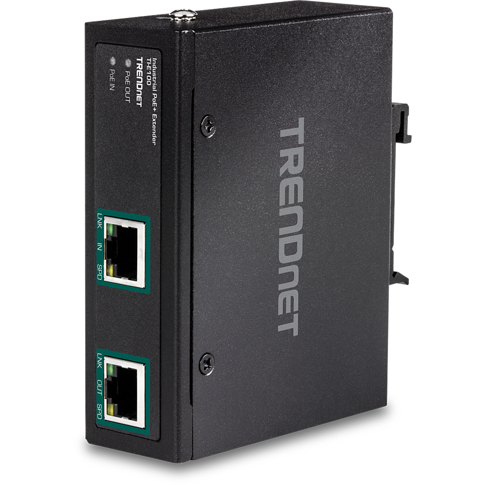 TRENDnet TI-E100 Gigabit PoE+ Extender - Netzwerkextender, Ansicht 2