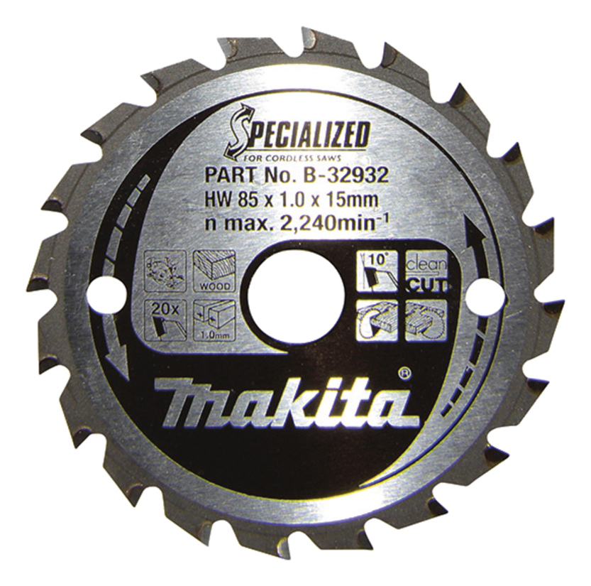 Makita Specialized - Kreissägeblatt - für Holz, Ansicht 2