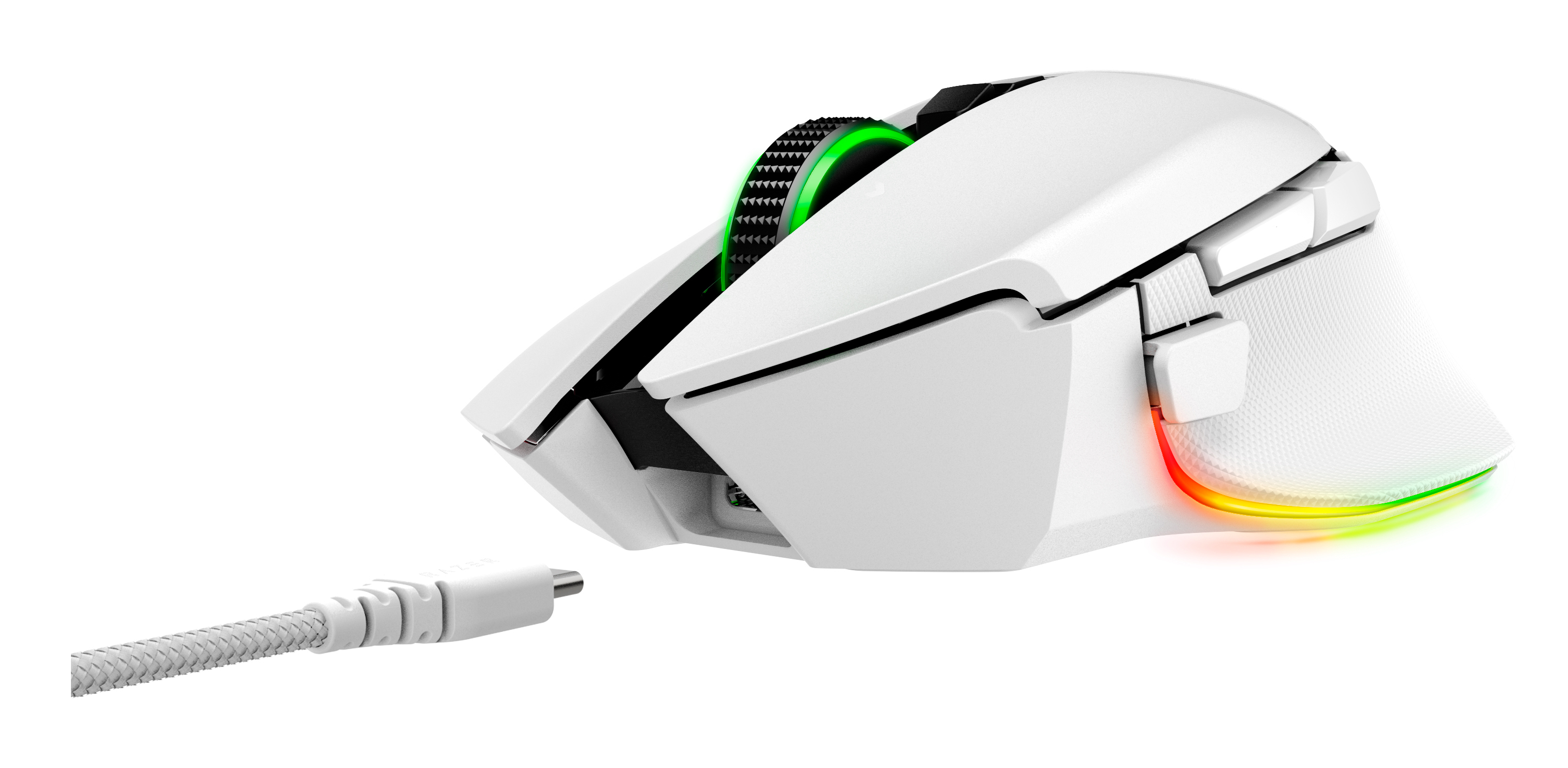 Razer Basilisk V3 pro - Maus - ergonomisch - Für Rechtshänder - optisch - 11 Tasten - kabellos, kabelgebunden, Ansicht 4