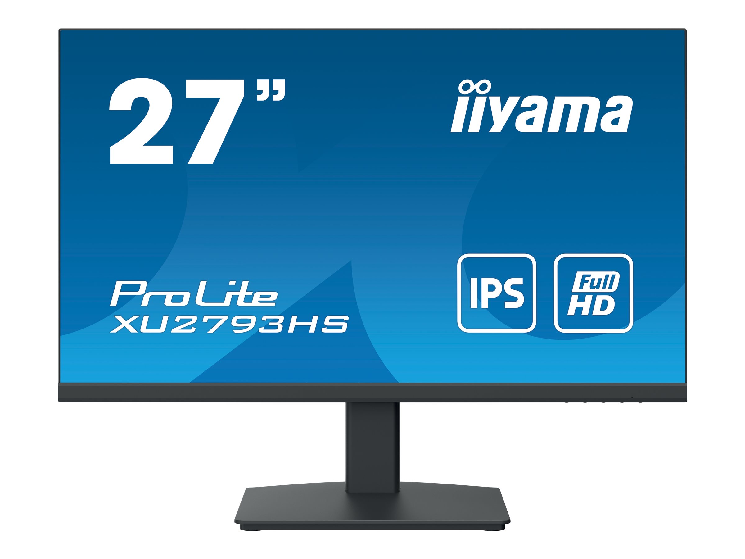 iiyama ProLite XU2793HS-B4 - LED-Monitor - 68.5 cm (27") - 1920 x 1080 Full HD (1080p) @ 75 Hz - IPS - 300 cd/m²