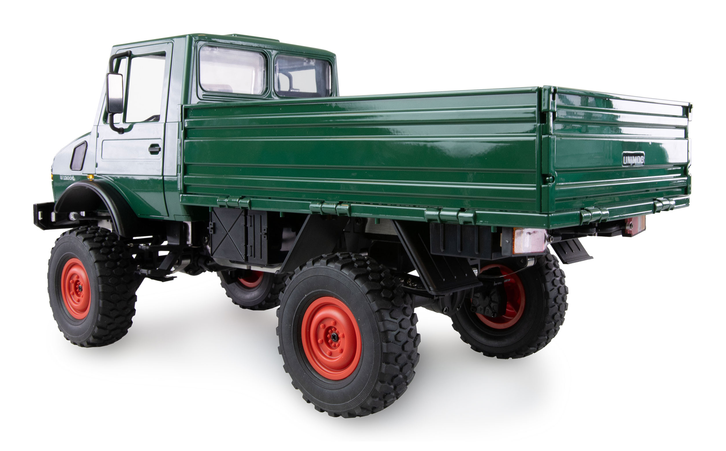 Amewi Mercedes-Benz Unimog Basic 4WD Gruen RTR 1 12, Ansicht 2