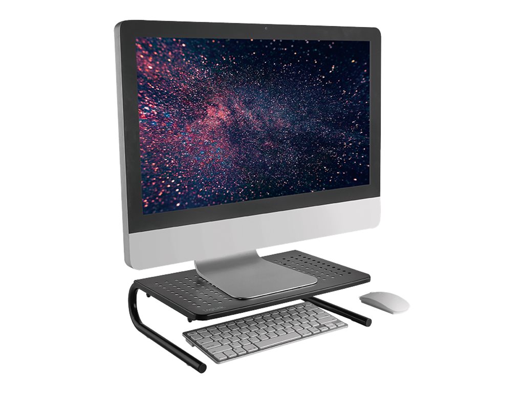 LogiLink Aufstellung - für Monitor/Notebook - Kunststoff, stainless steel, Aluminium - Bildschirmgröße: 33-81.3 cm (13"-32")