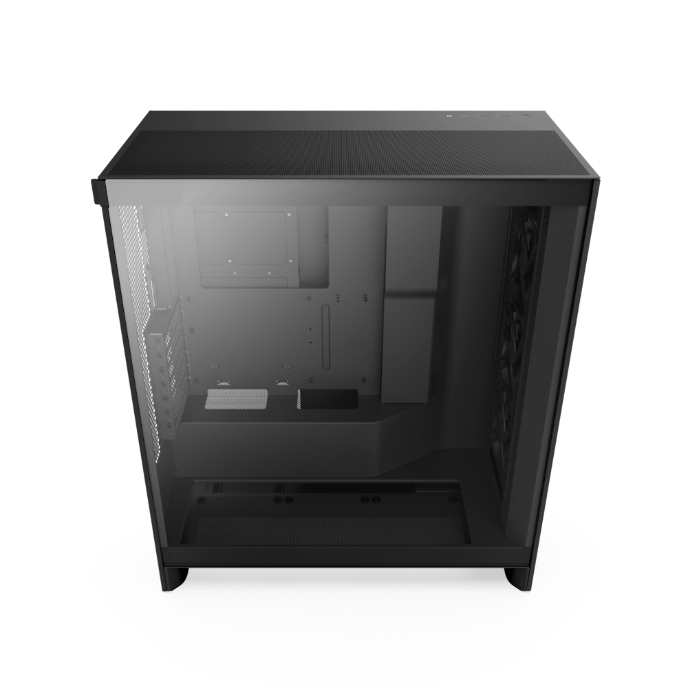 NZXT H series H7 Flow - Mid tower - ATX - Seitenteil mit Fenster (gehärtetes Glas), Ansicht 3