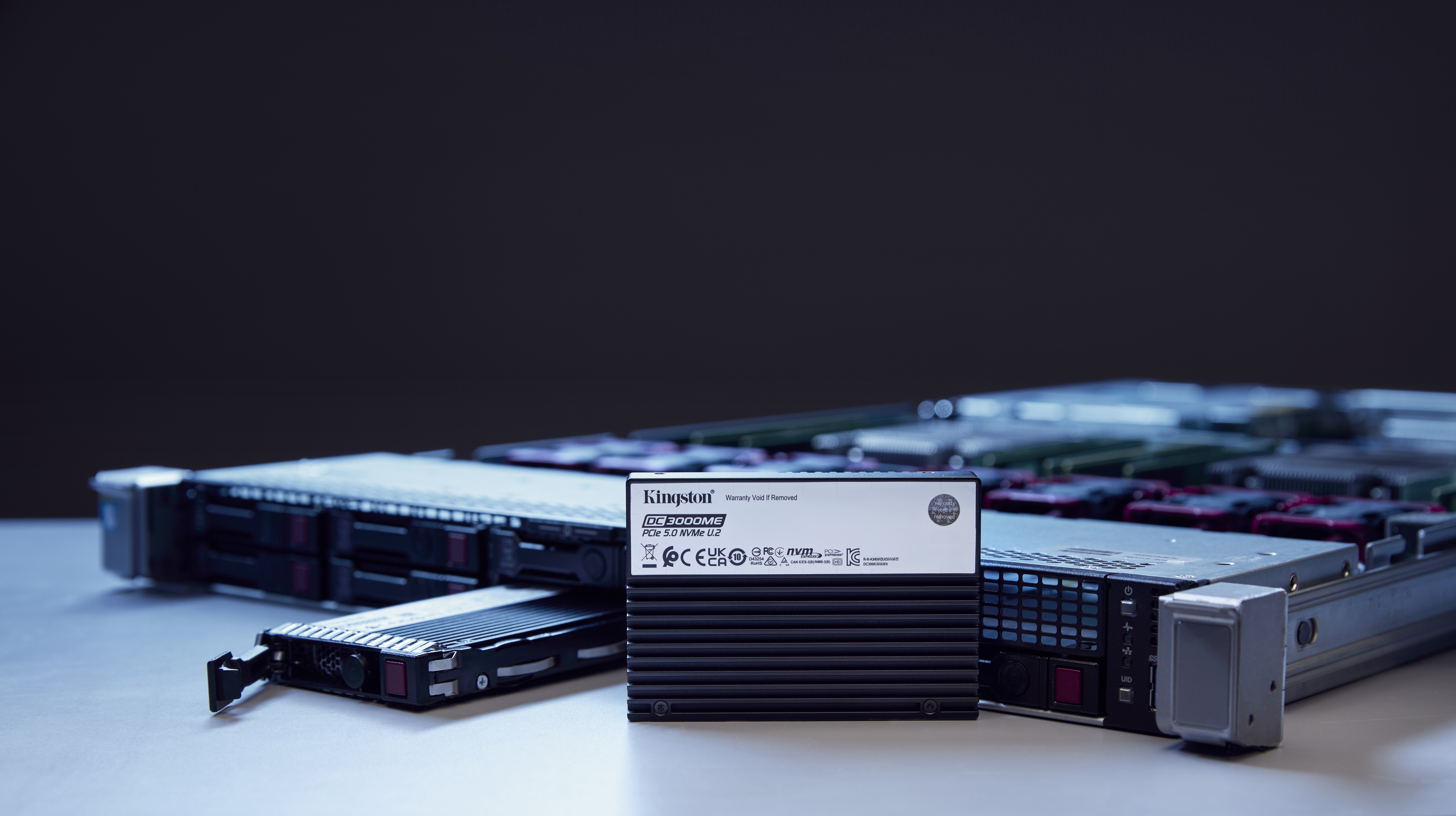 Kingston 7.68TB DC3000ME U.2 PCIe SSD, Ansicht 4