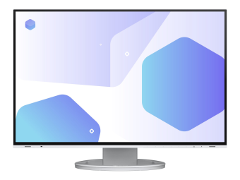 EIZO FlexScan EV2485-WT - LED-Monitor - 61.1 cm (24.1)