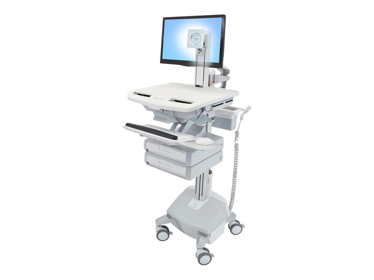 ERGOTRON STYLEVIEW CART WITH LCD PIVOT (SV44-1322-C)