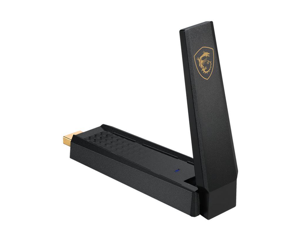 MSI AX E5400 - Netzwerkadapter - USB 3.2 Gen 1, Ansicht 2