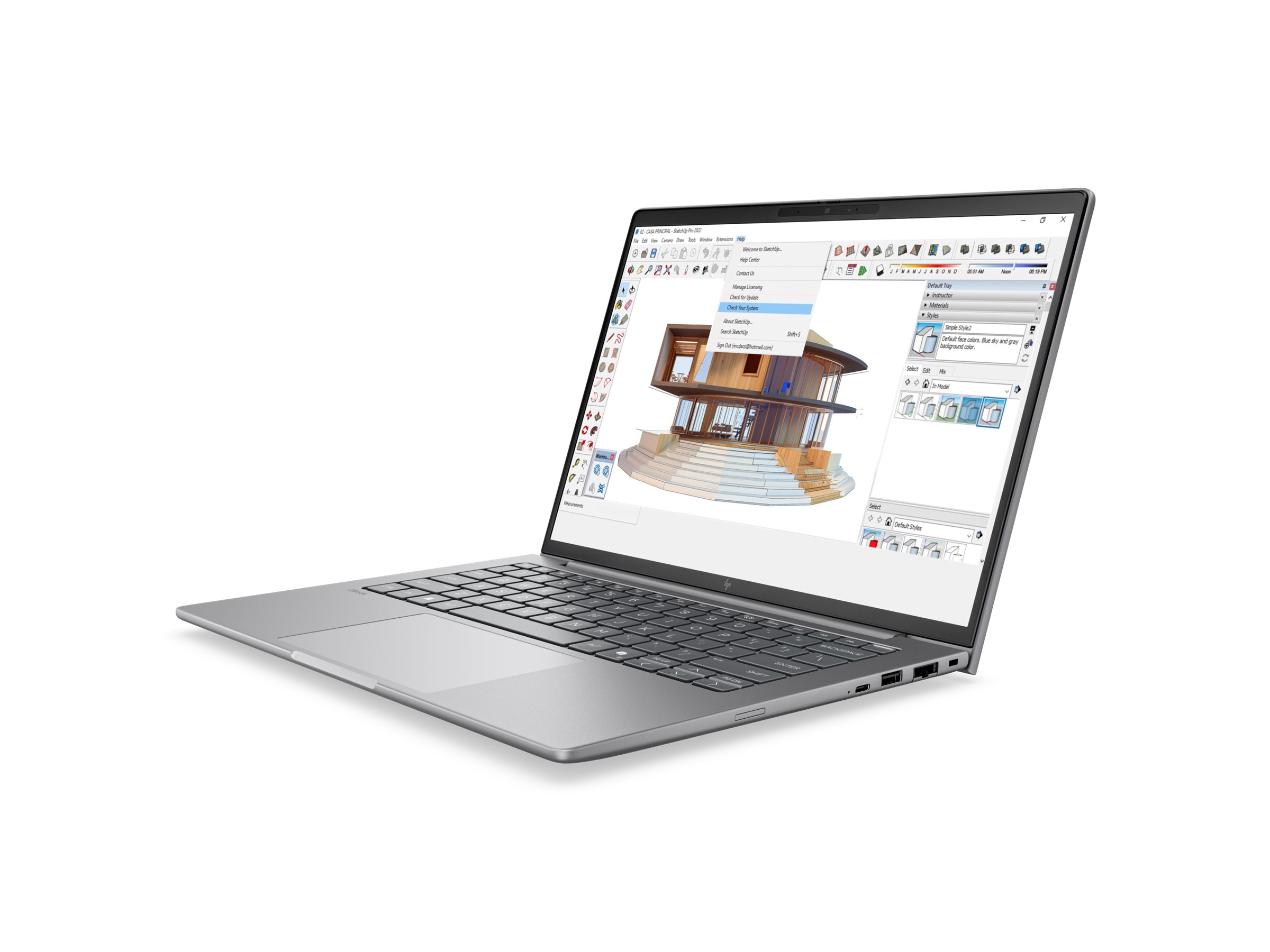 HP ZBook 8 G2a Mobile Workstation - AMD Ryzen AI 7 PRO 450 - Win 11 Pro - Radeon 840M - 48 GB RAM - 1 TB SSD NVMe - 35.6 cm (14")