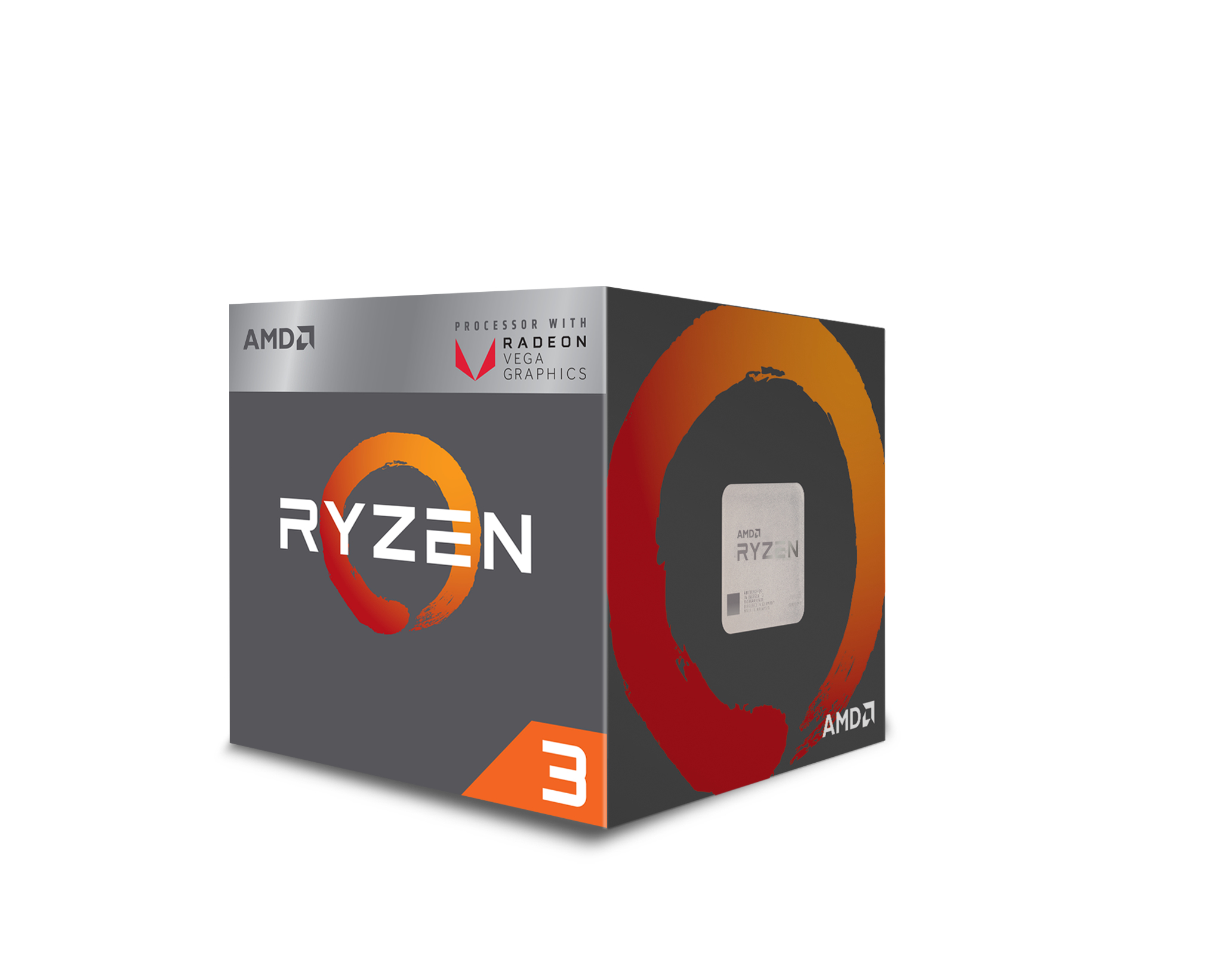 AMD Ryzen 3 2200G - 3.5 GHz - 4 Kerne - 4 Threads, Ansicht 2