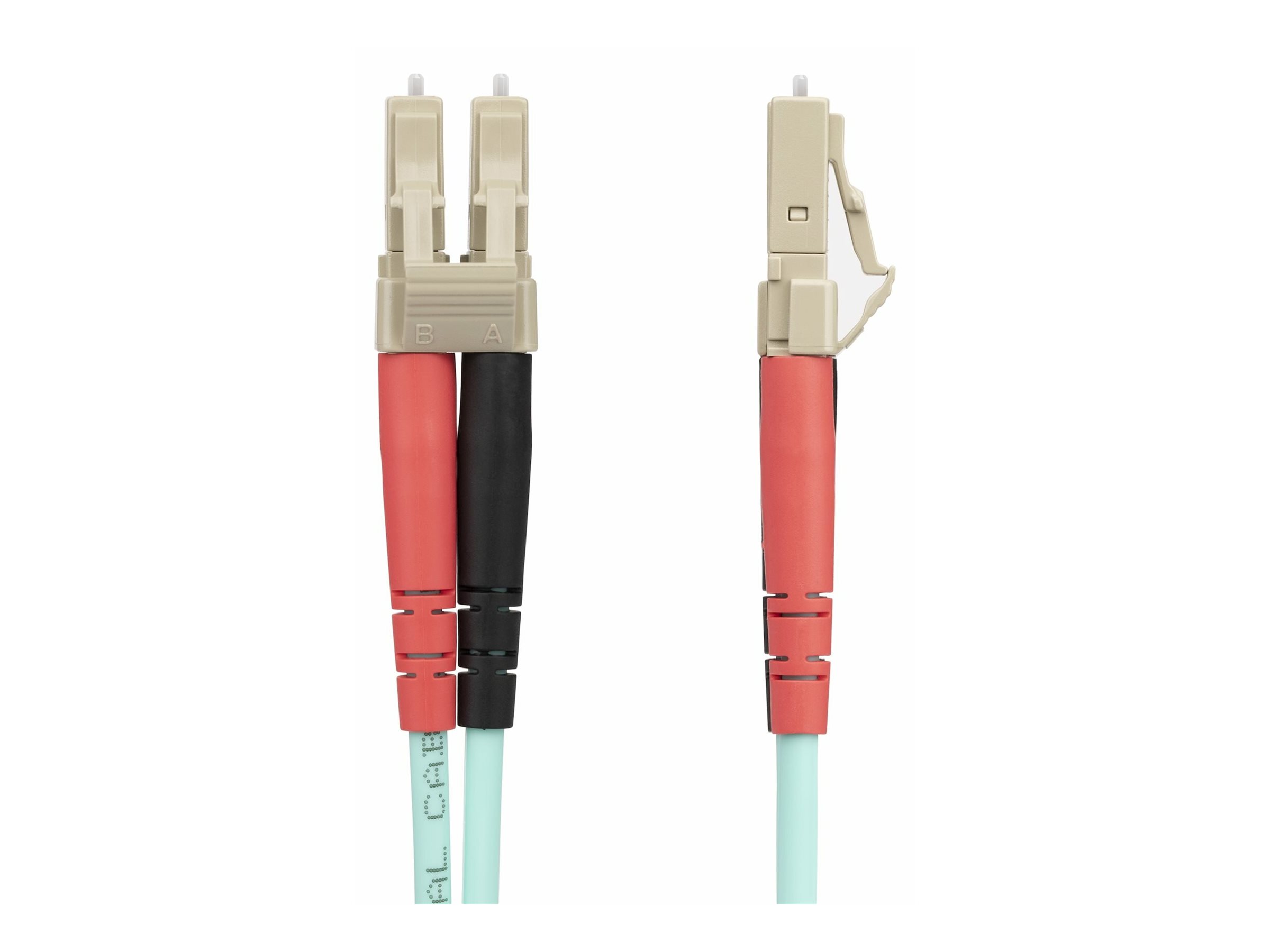 StarTech.com 20m (65ft) LC/UPC to LC/UPC OM4 Multimode Fiber Optic Cable, 50/125µm LOMMF/VCSEL Zipcord Fiber, Ansicht 4