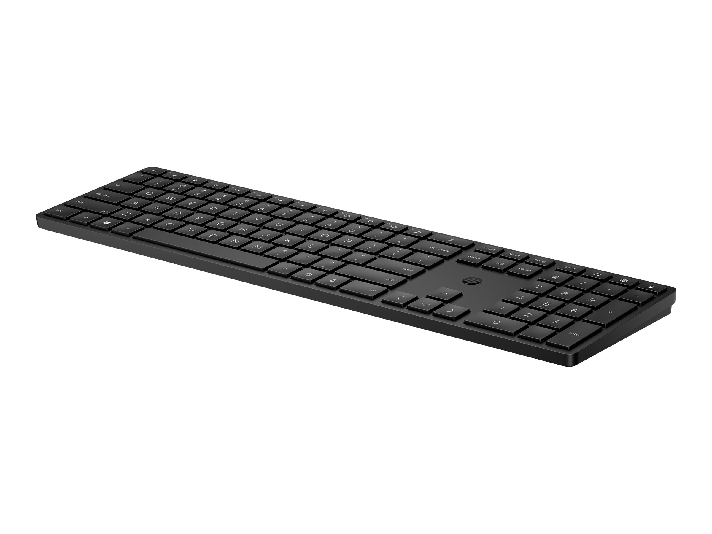 HP 455 - Tastatur - programmierbar - kabellos - 2.4 GHz - Deutsch - Schwarz - für HP 34, Elite Mobile Thin Client mt645 G7, ZBook Firefly 14 G9, ZBook Fury 16 G9