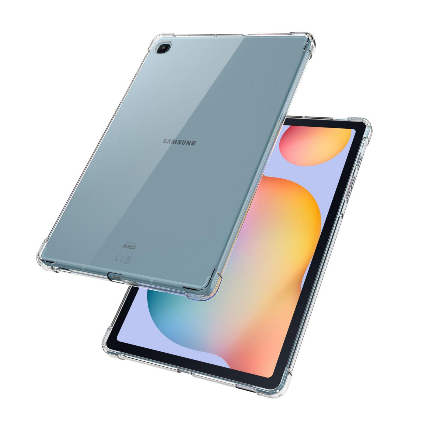 eSTUFF Hintere Abdeckung für Tablet - Thermoplastisches Polyurethan (TPU), Ansicht 3