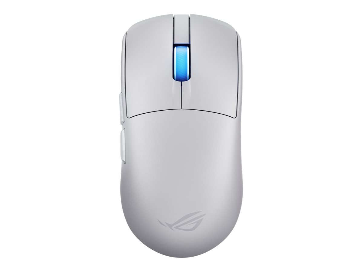 ASUS ROG Harpe II Ace - Maus - Für Rechtshänder - optisch - 6 Tasten - kabellos, kabelgebunden - USB 2.0, 2.4 GHz, Bluetooth 5.1 - kabelloser Empfänger (USB)