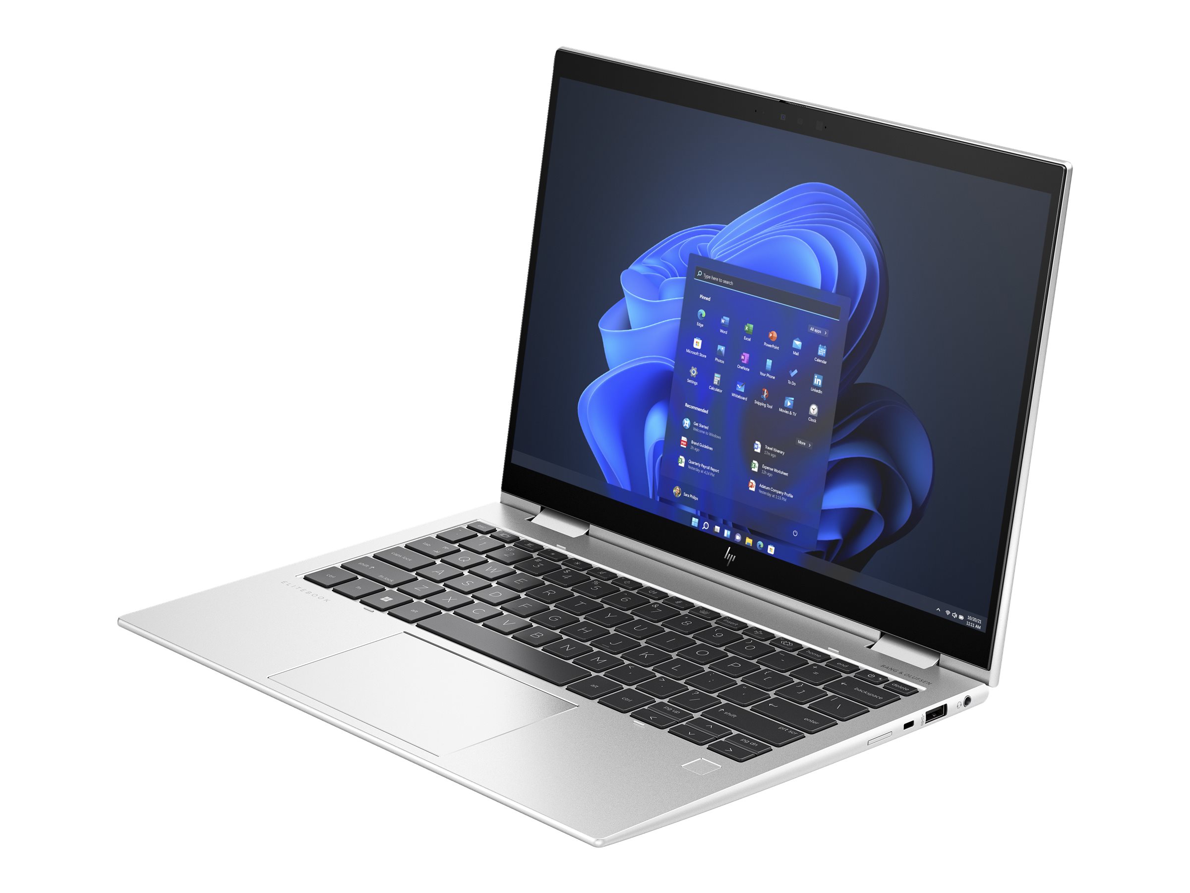 HP EliteBook x360 830 G10 Notebook - Flip-Design - Intel Core i5 1335U / 1.3 GHz - Evo - Win 11 Pro - Intel Iris Xe Grafikkarte - 16 GB RAM - 512 GB SSD NVMe, TLC, HP Value - 33.8 cm (13.3") IPS Touchscreen HP SureView Reflect 1920 x 1200 - Wi-Fi 6E,...