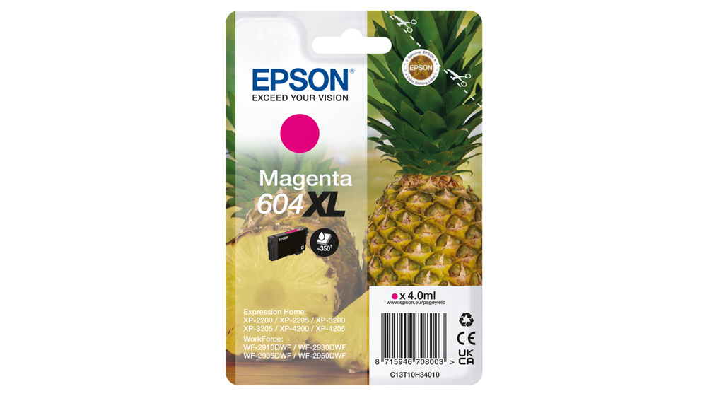 Epson 604XL - 4 ml - XL - Magenta - original, Ansicht 2