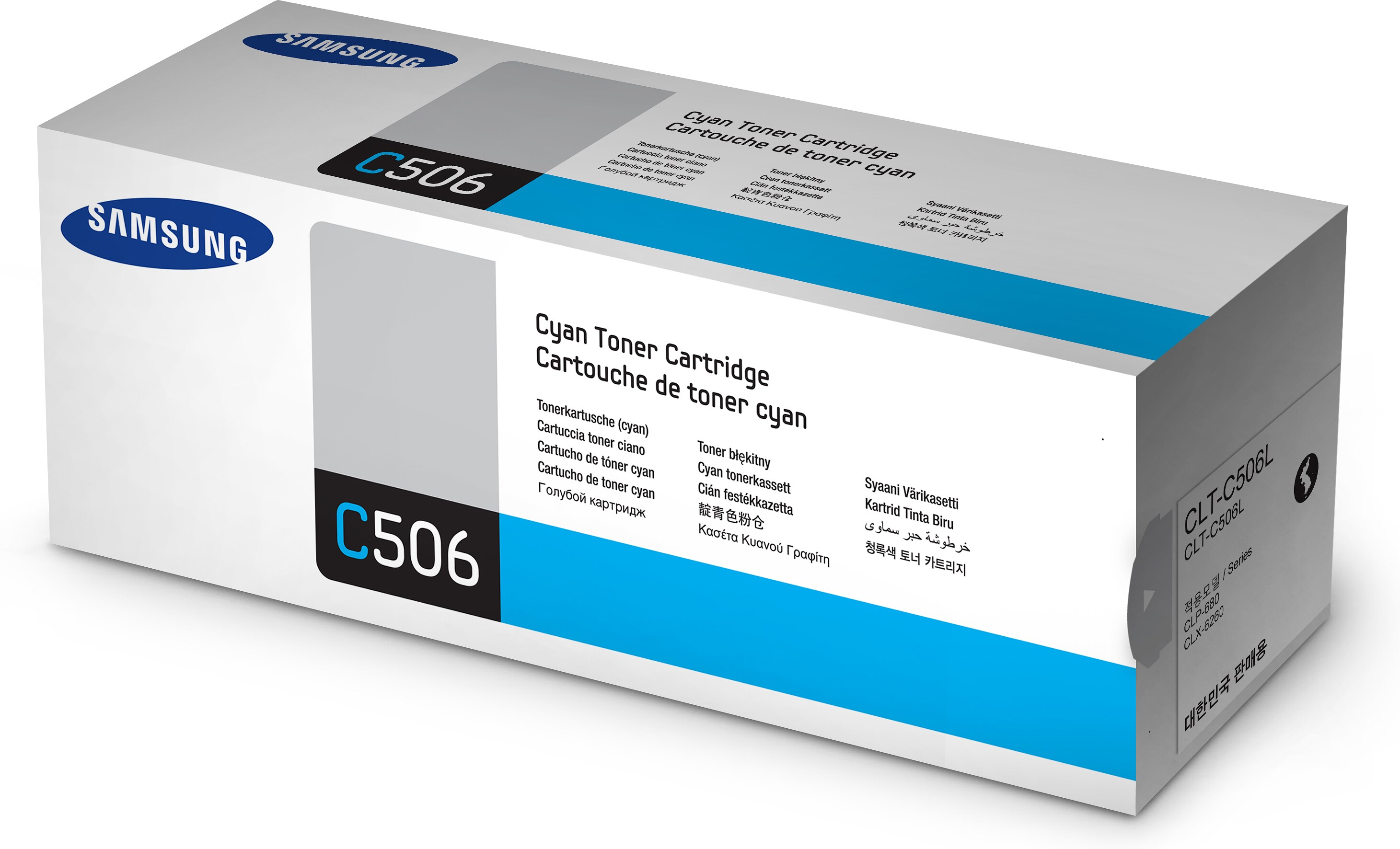 HP Samsung CLT-C506L - Hohe Ergiebigkeit - Cyan - Original - Tonerpatrone (SU038A), Ansicht 4