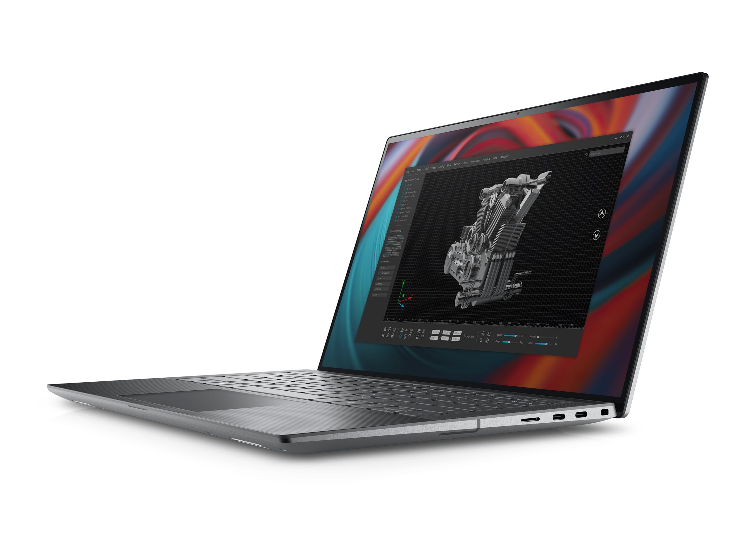 Dell Precision 5490 - Intel Core Ultra 7 165H / 1.4 GHz - Evo - Win 11 Pro - NVIDIA RTX 2000 Ada - 32 GB RAM - 1 TB SSD NVMe, Class 40 - 35.56 cm (14") 1920 x 1200 (Full HD Plus) - Wi-Fi 7 - Titangrau eloxiert - BTP - mit 3 Jahre ProSupport Vor-Ort-S...