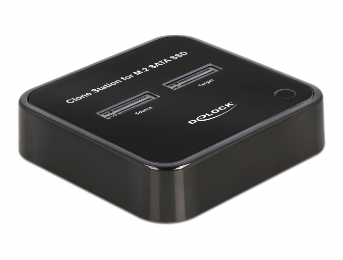 Delock SSD-Dockingstation Schächte: 2 - M.2 - M.2 Card - USB-C 3.2 (Gen 2), Ansicht 3