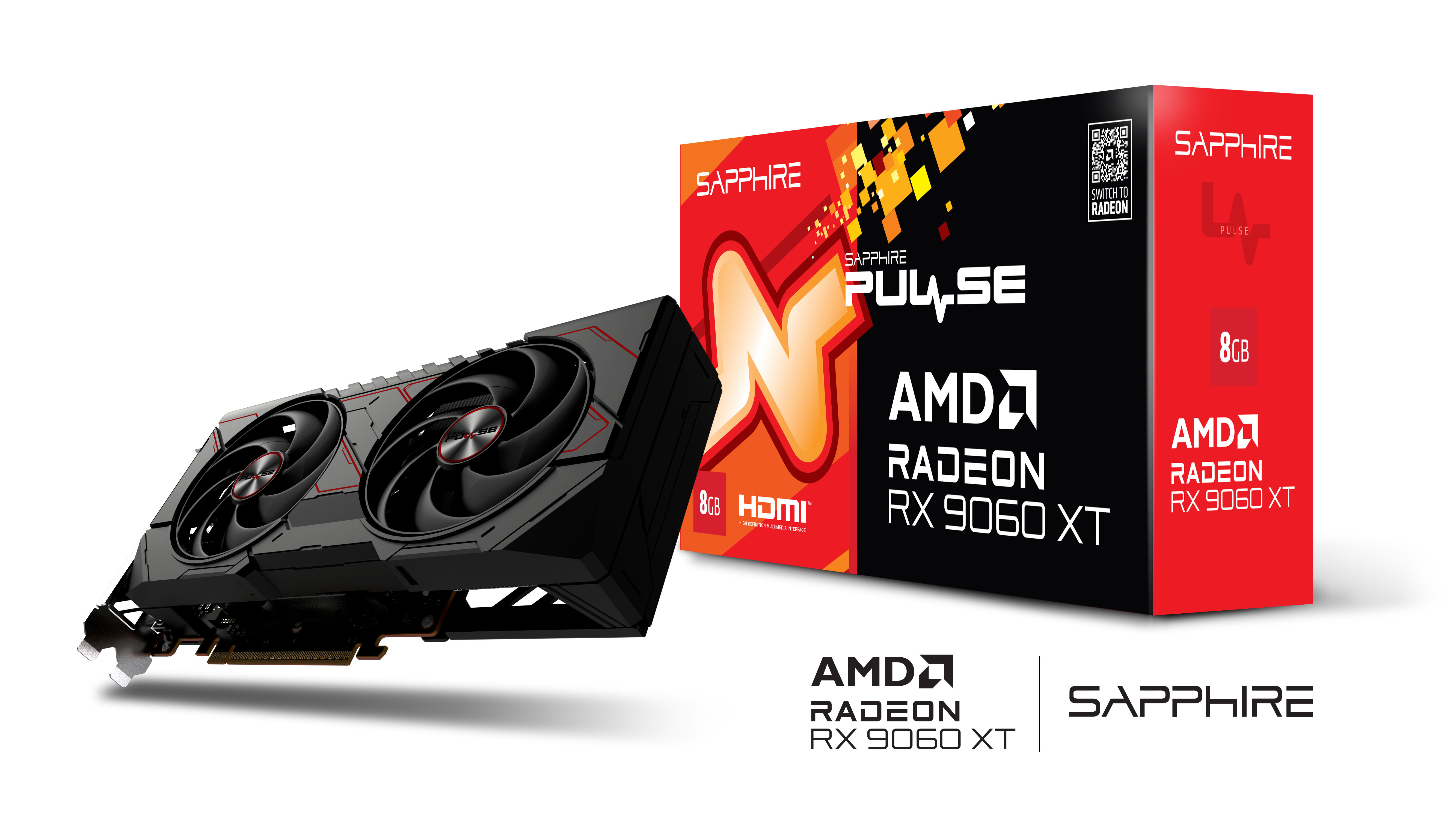 Sapphire Pulse Radeon RX 9060 XT 8GB - Grafikkarten, Ansicht 2
