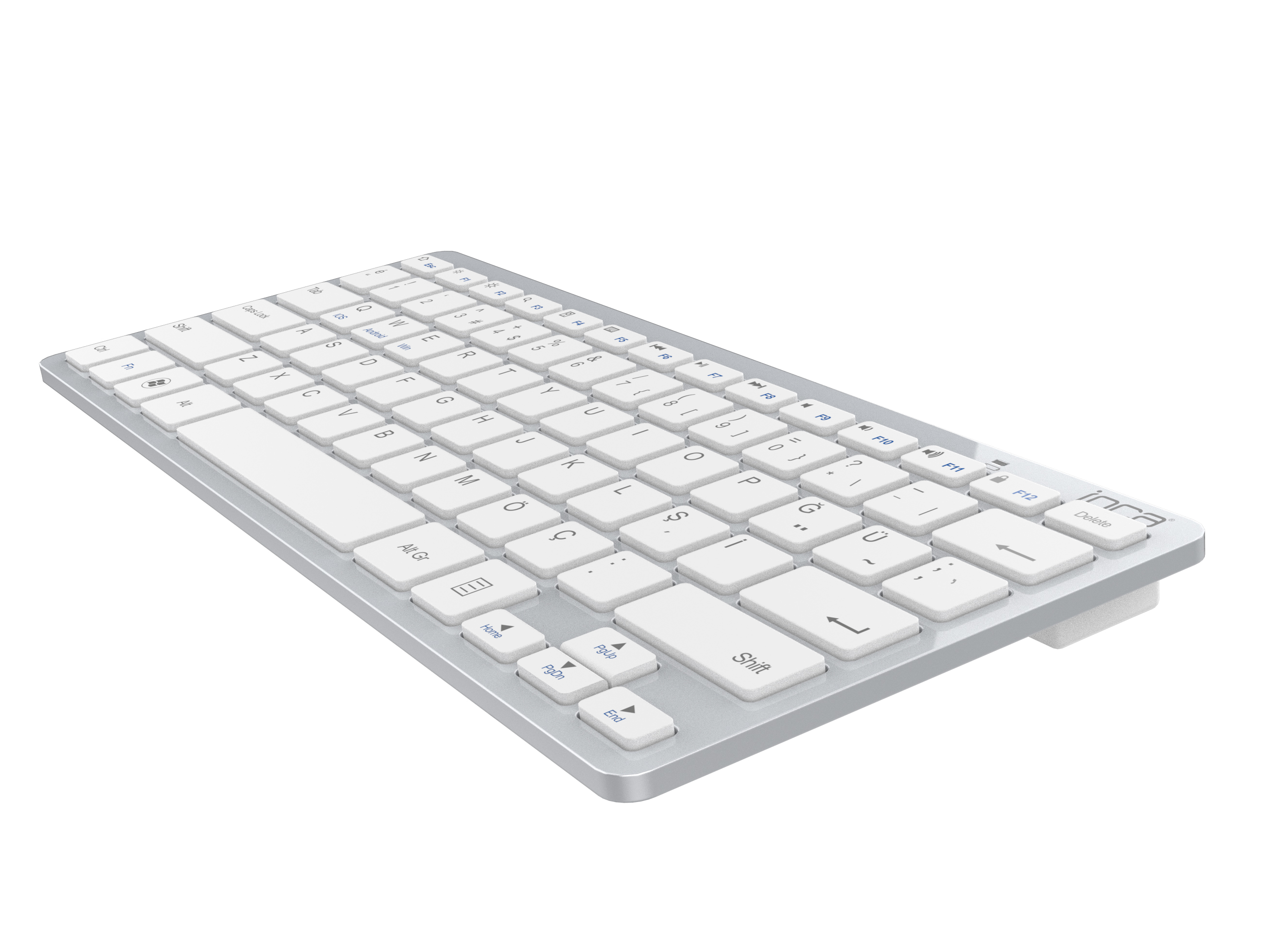 Cian Technology GmbH Inca IBK-569BT - Kabellos - Bluetooth - Metallisch - Silber, Ansicht 4