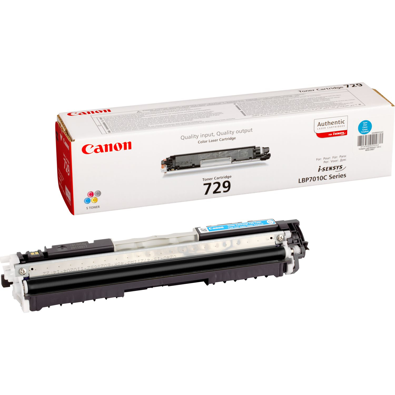 Canon CRG-729 C, 1000 Seiten, Cyan, 1 Stück(e)