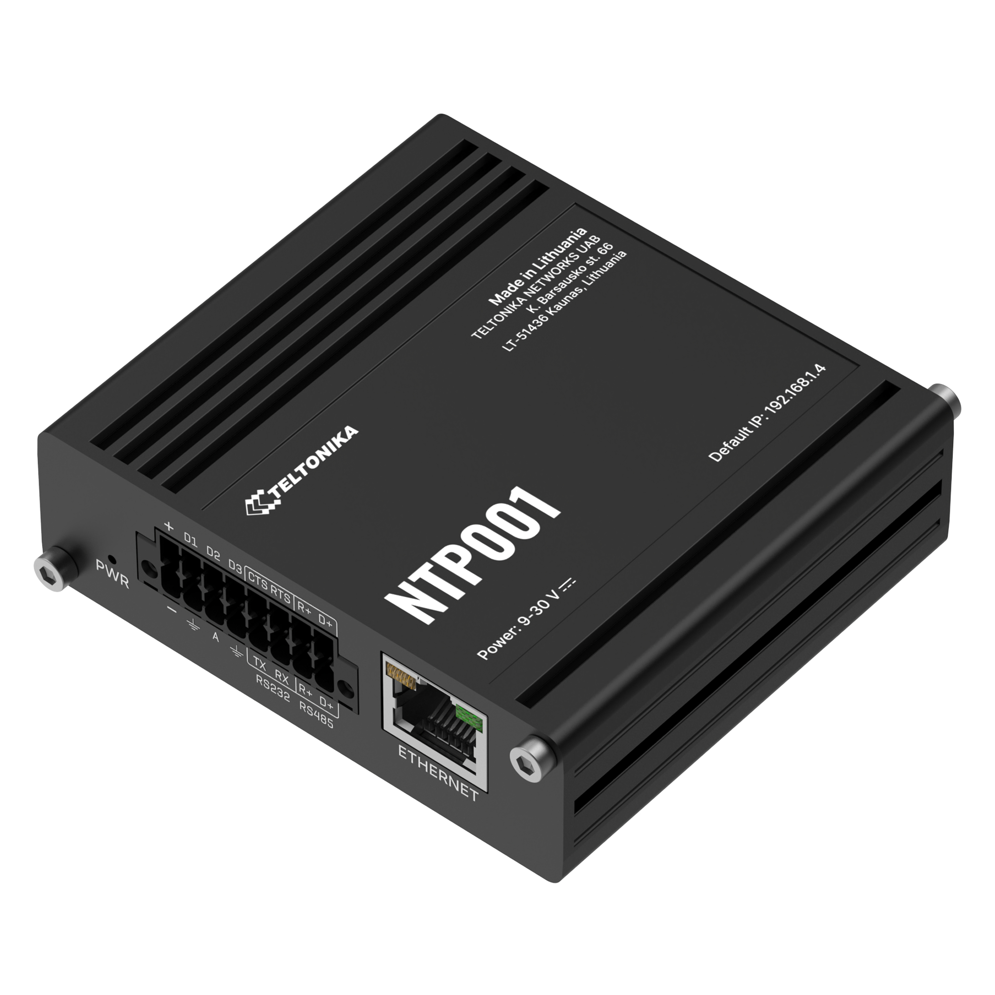 Teltonika NTP001 - Netzwerk-Zeitserver - 100Mb, Ansicht 3