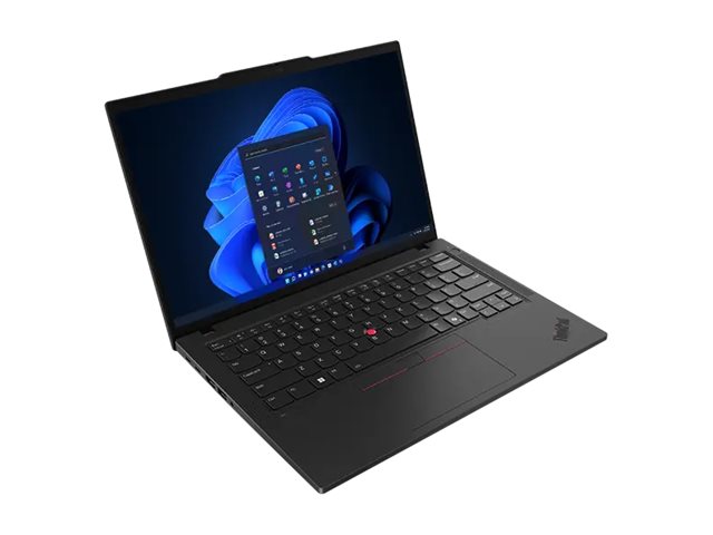 Lenovo ThinkPad T14 Gen 6 21QC - 180°-Scharnierdesign - Intel Core Ultra 7 255U / 2 GHz - Win 11 Pro - Intel Graphics - 16 GB RAM - 512 GB SSD TCG Opal Encryption 2, NVMe - 35.6 cm (14")
