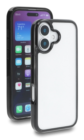 Delock Schutzhülle für iPhone 17 transparent-schwarz, Ansicht 2