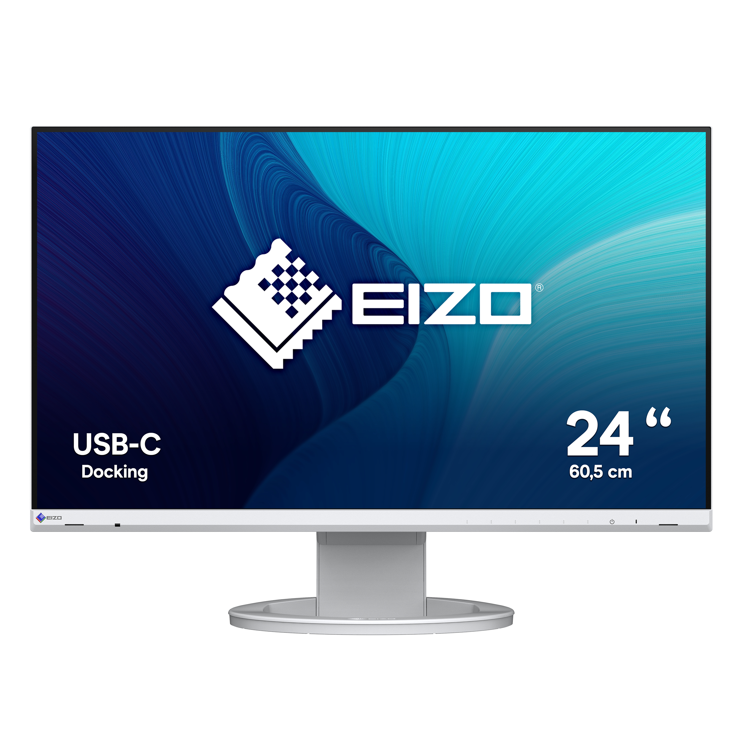 EIZO FlexScan EV2480-WT, 60,5 cm (23.8&quot;), 1920 x 1080 Pixel, Full HD, LED, 5 ms, Weiß