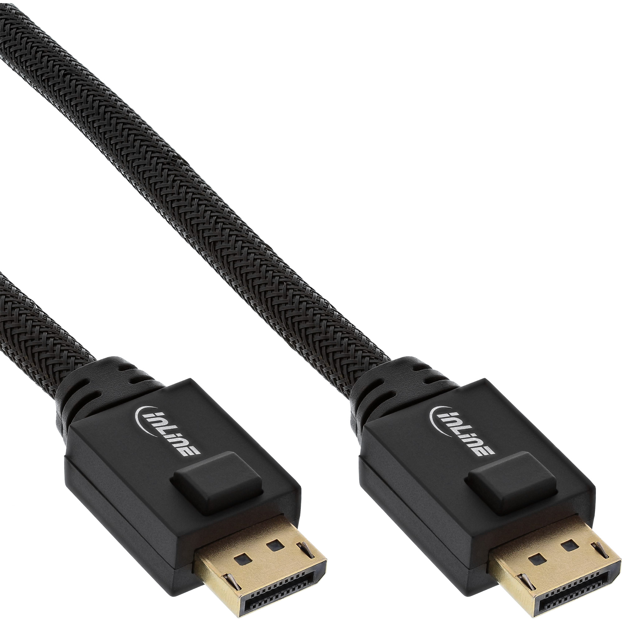 InLine DisplayPort Aktiv-Kabel - 4K2K - schwarz - vergoldete Kontakte - 20m