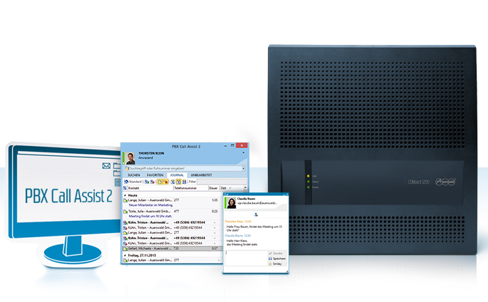 Auerswald COMpact 5200 - IP-PBX - 1 x 10/100, Ansicht 2