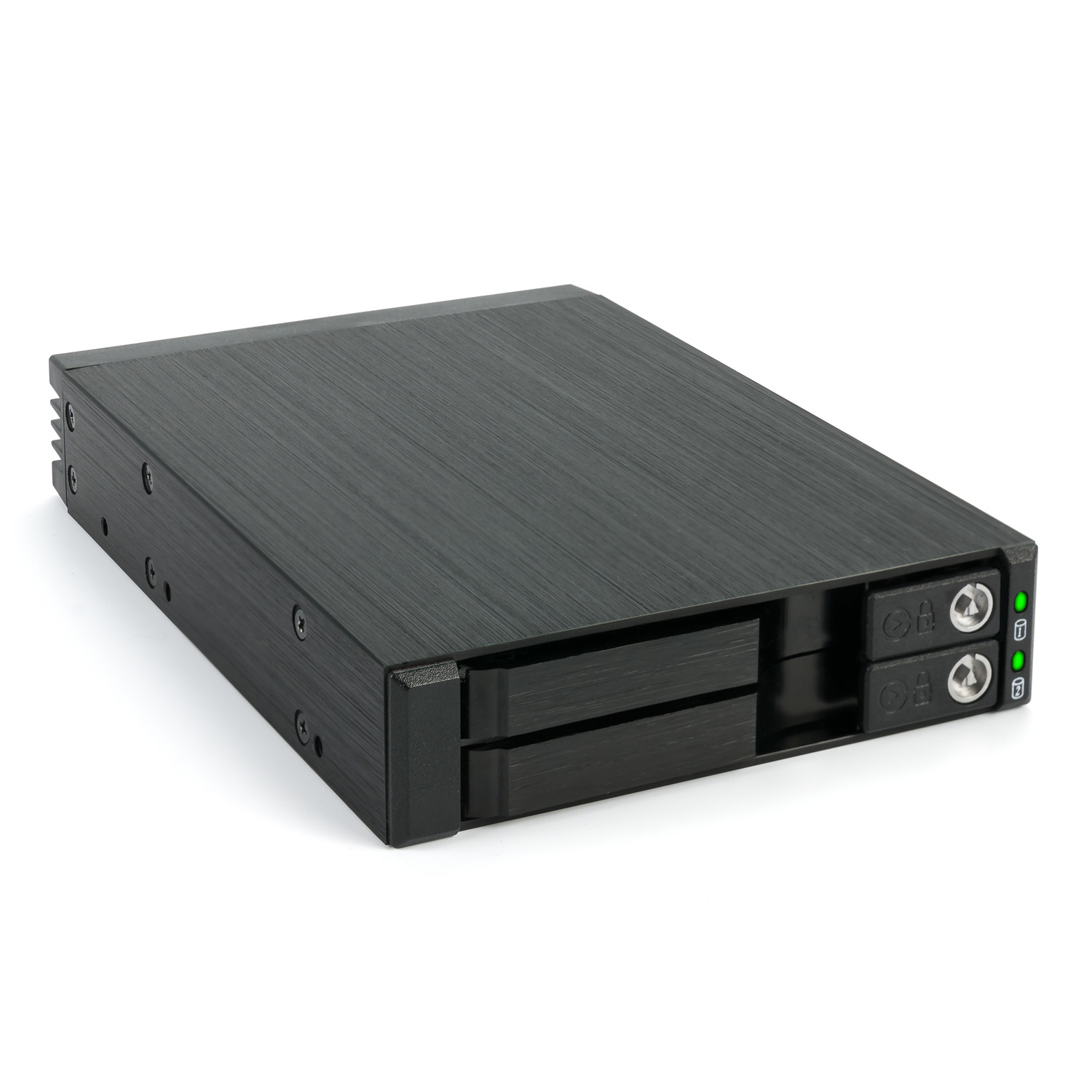 FANTEC MR-25DUAL - Mobiles Speicher-Rack - 2.5 (6.4 cm), Ansicht 2
