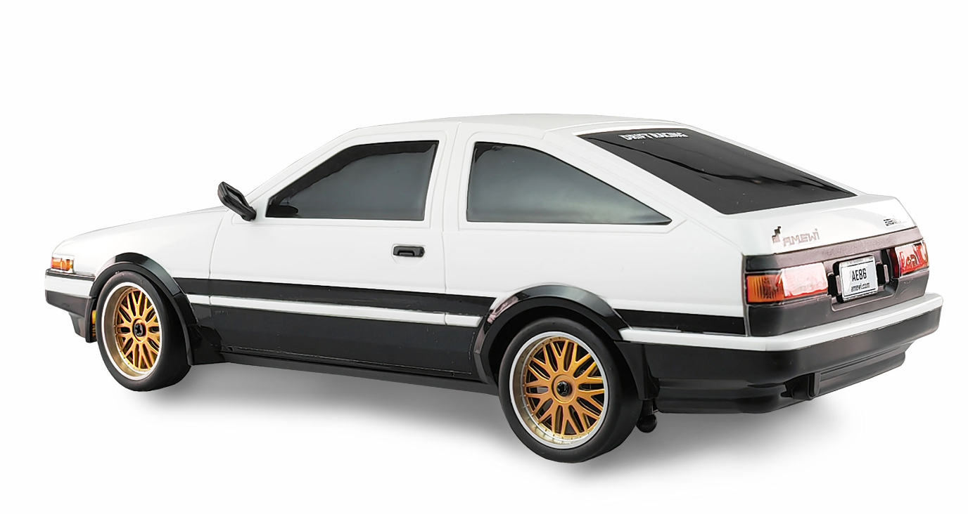 Amewi RC Auto AE86 Sprinter Drift Racing Car 1 18 RTR Weiß, Ansicht 3